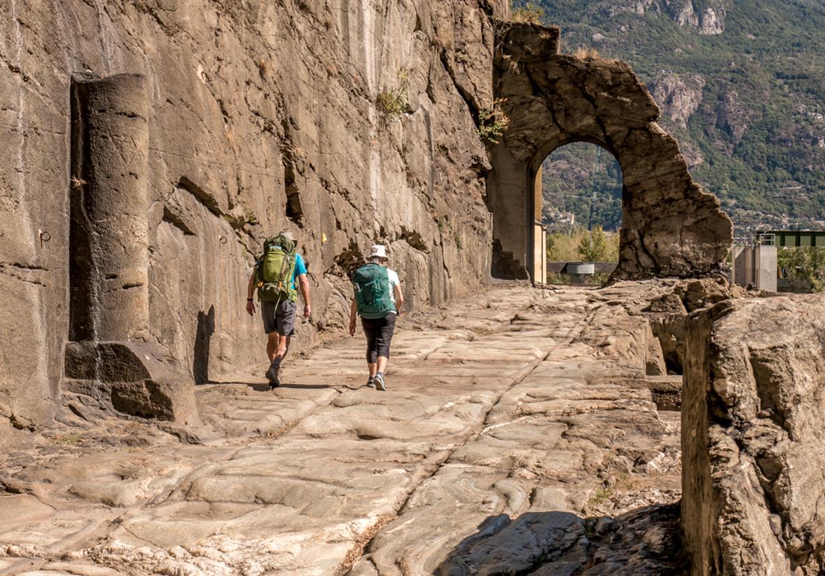 Unterwegs auf der Via Francigena