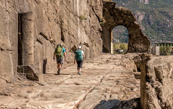 Unterwegs auf der Via Francigena