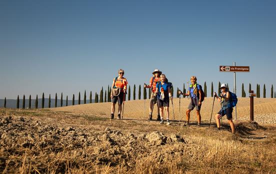 Unterwegs auf der Via Francigena