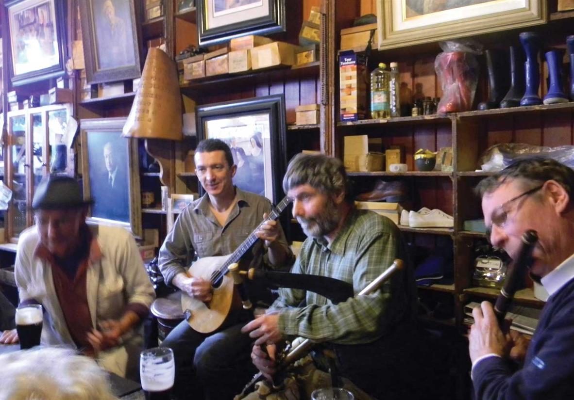Live-Musik im Pub