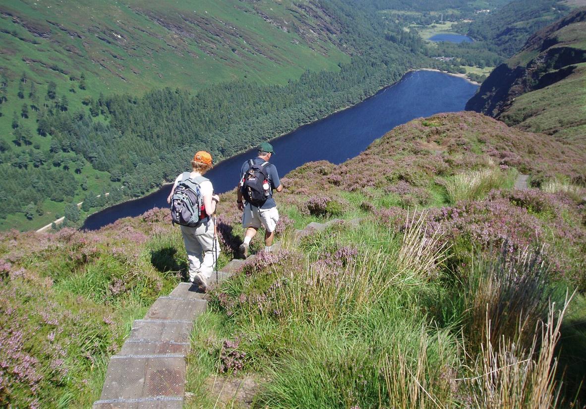 Dramatic Lough's in the Wicklow Mountains