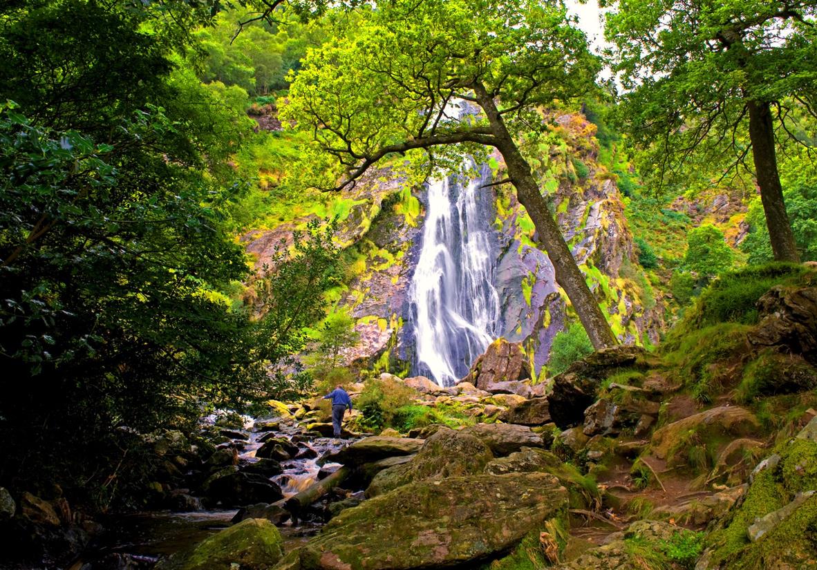 Powerscourt Waterfall near Enniskerry