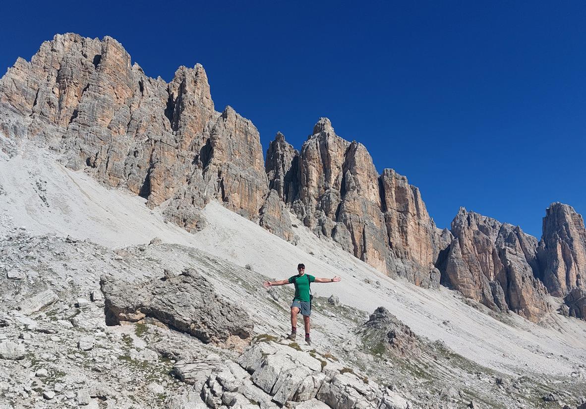 Rock formations after Lagazuoi