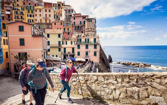 Exploring the Cinque Terre on foot