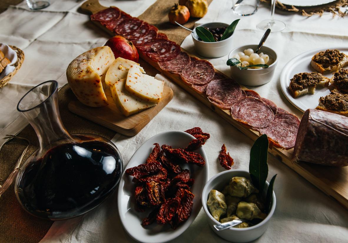 Typical Italian food
