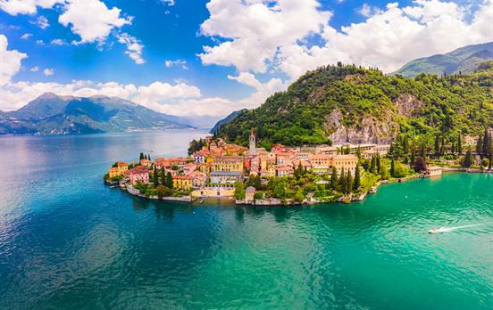 Take a ferry to Varenna
