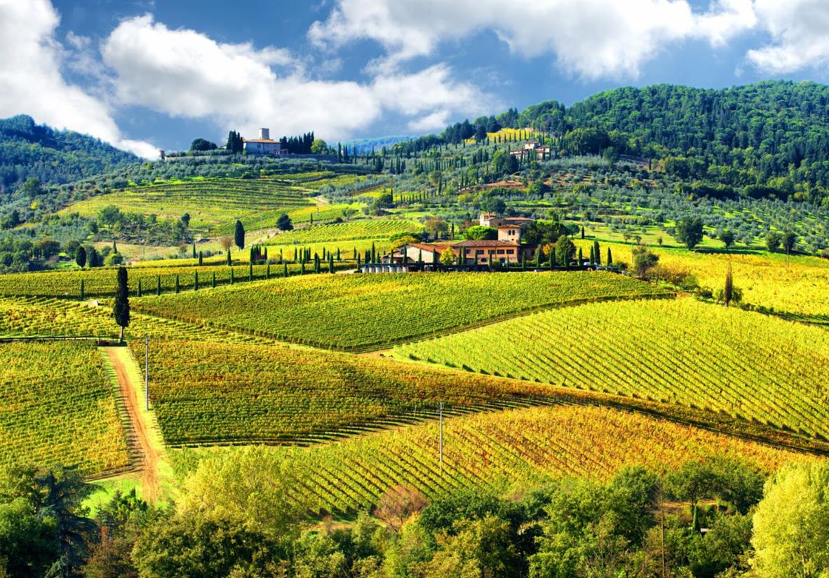Rolling hills