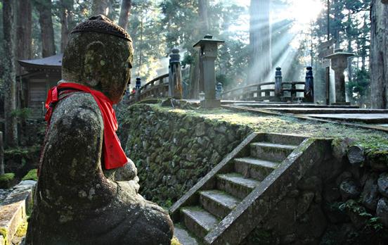 Marvel at the atmospheric Mount Koya