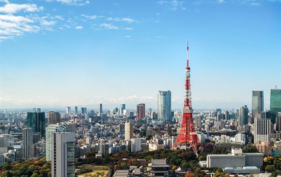 Explore the futuristic city of Tokyo