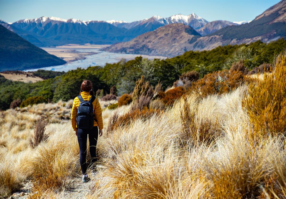 Wanderin am Arthur's Pass