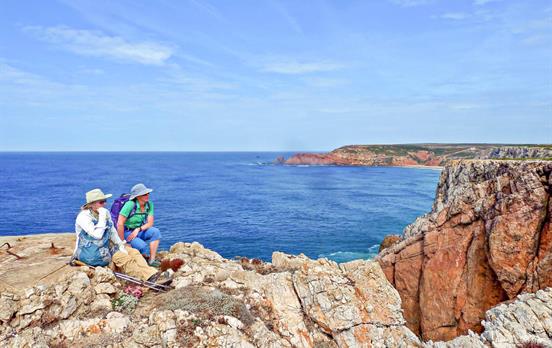 Die algarvische Küste