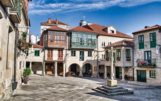 Platz in Pontevedra