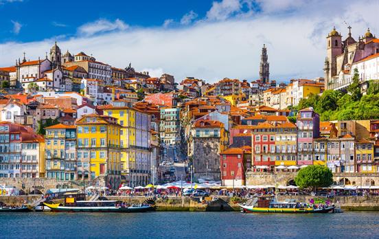 The vibrant city of Porto