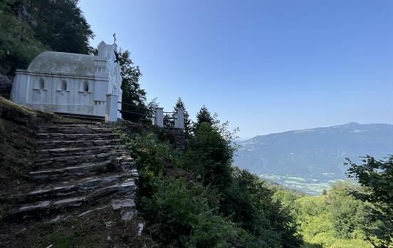 Italienische Soldatenkapelle auf der Planica