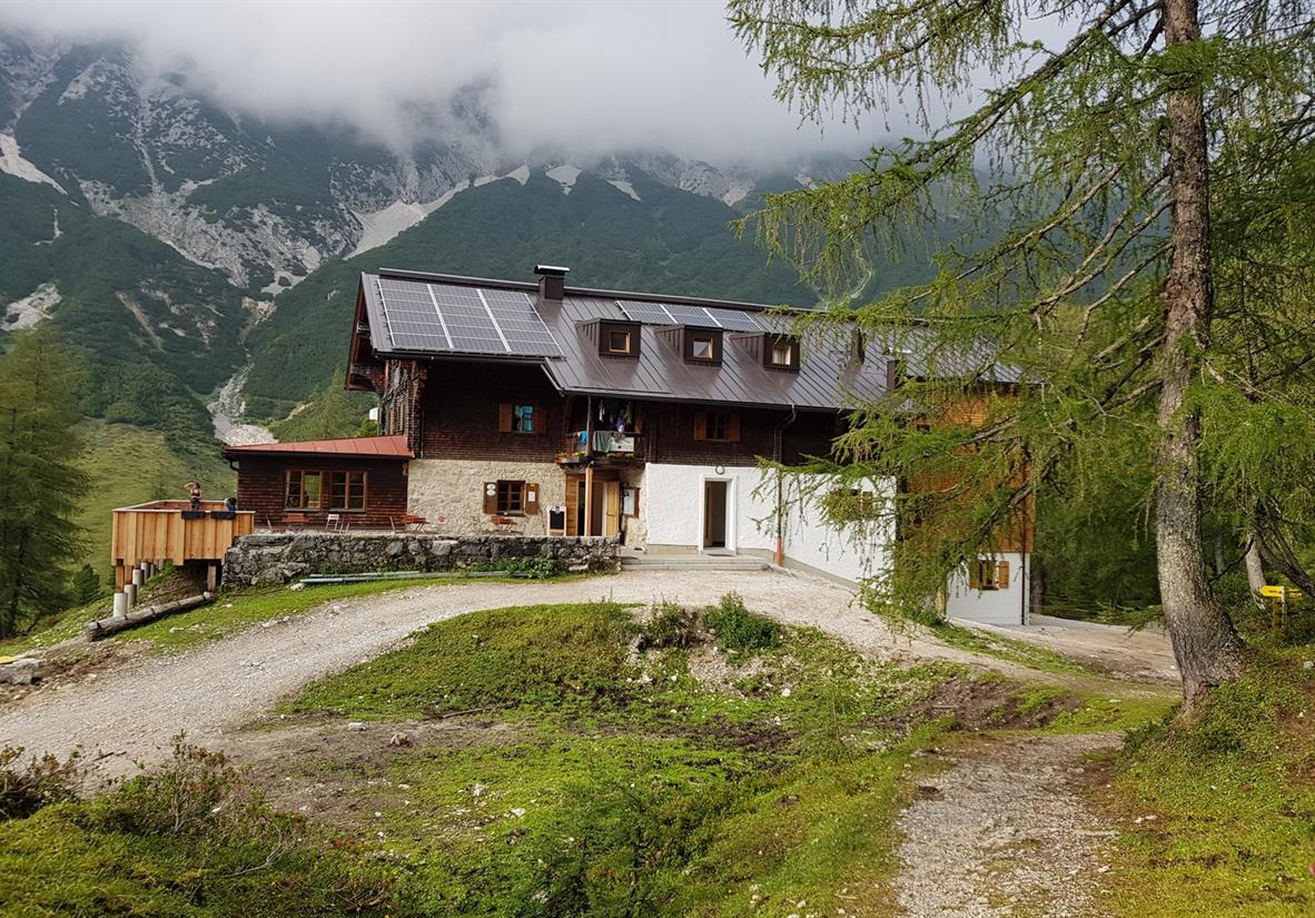 Stay in a traditional mountain hut