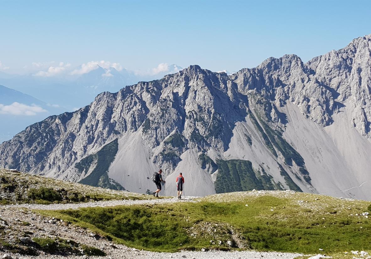Rocky peaks of the Karwendel