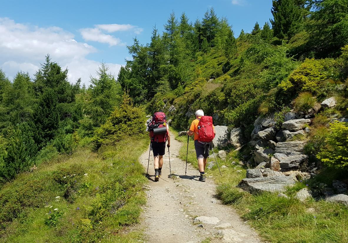 Hike through the Tyrolean Alps