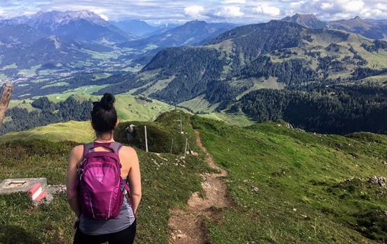 Hiker on the KAT Trail