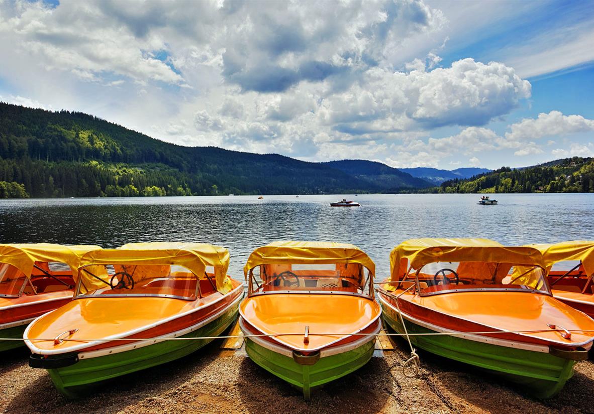 Lake Titsee scenes