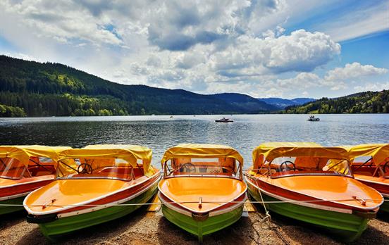 Lake Titsee scenes