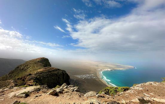 Herrlicher Blick auf Famara