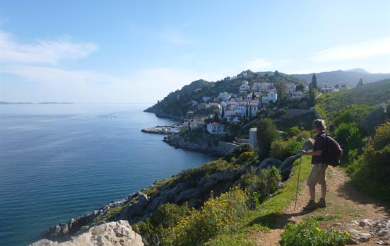 Küstenwandern auf Hydra