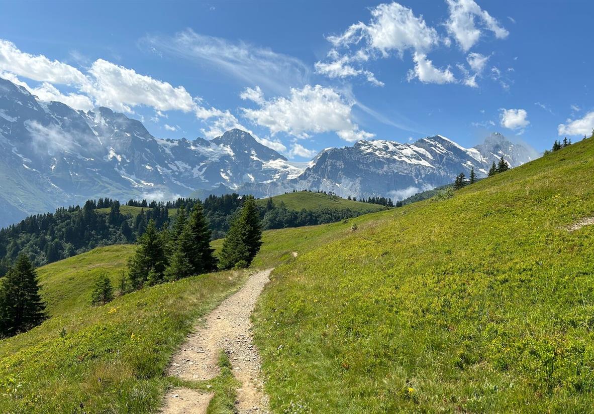 Trail by Murren