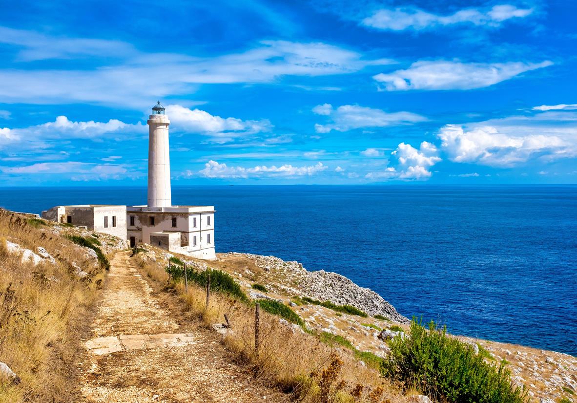 Leuchtturm bei Otranto