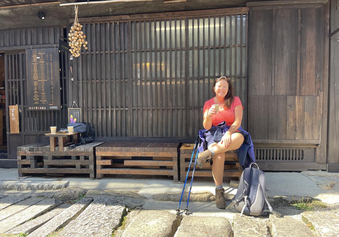Wanderpause in Tsumago