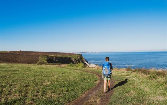 Wanderung entlang der Küste