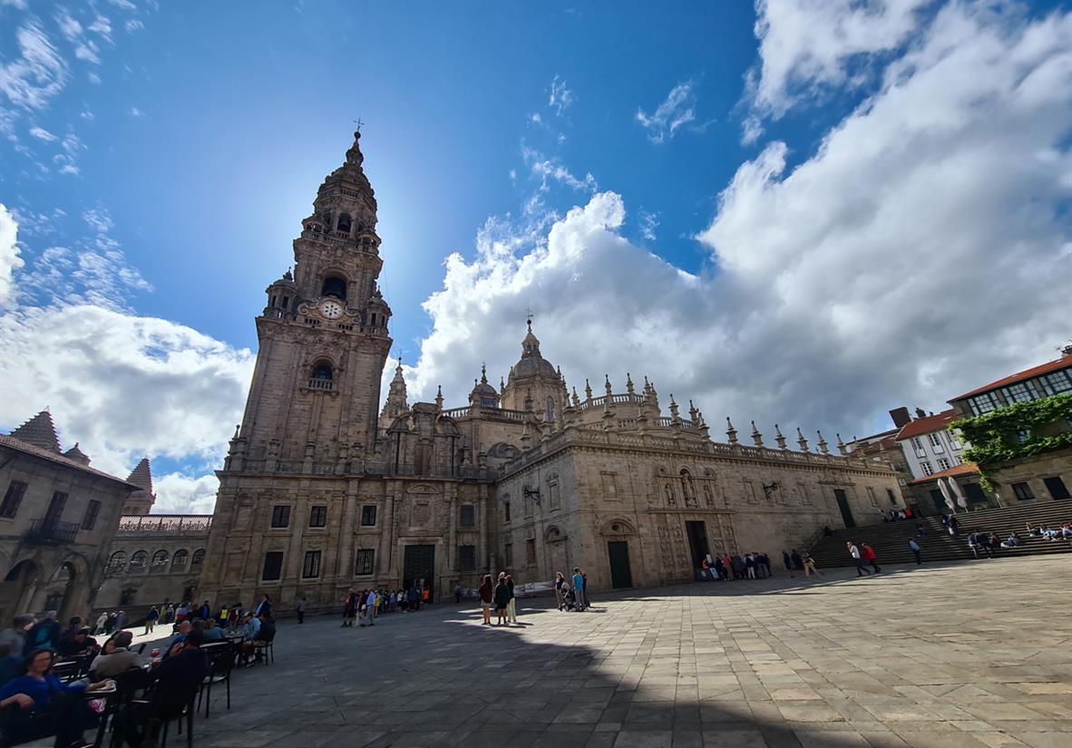 Besuchen Sie die Kathedrale von Santiago
