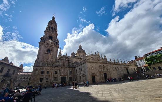 Besuchen Sie die Kathedrale von Santiago