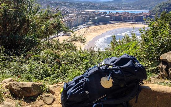 Blick auf San Sebastian