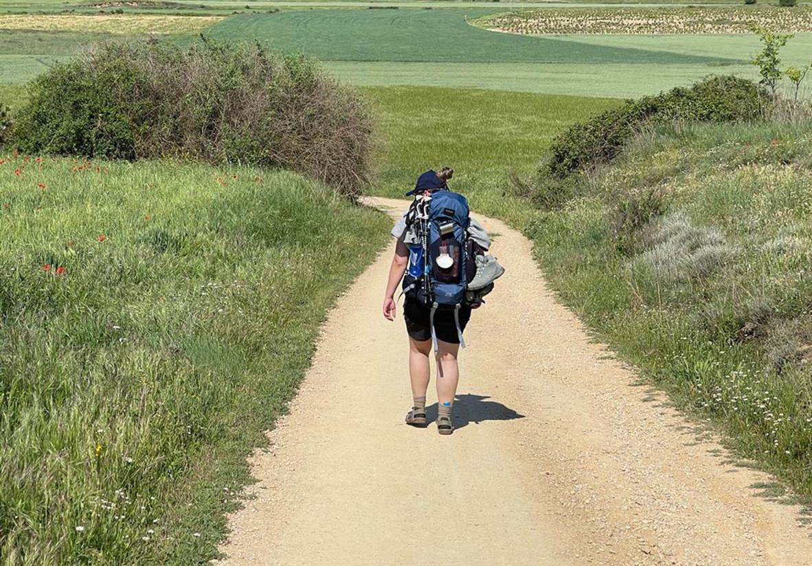 Auf dem Weg nach Logrono.