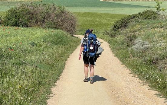 Auf dem Weg nach Logrono.
