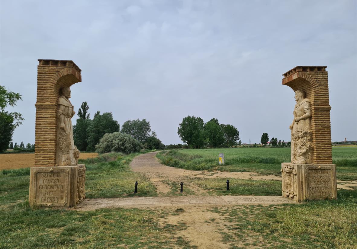 Sahagun als Mittelpunkt des Caminos