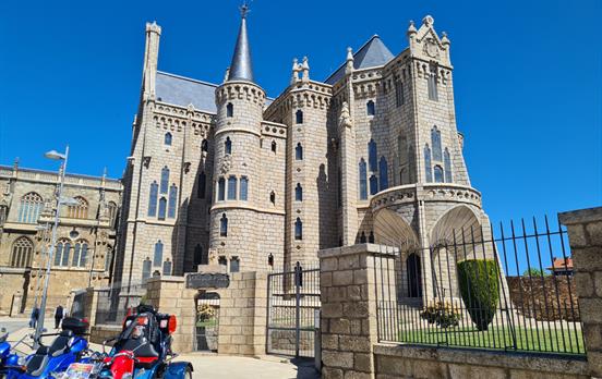 Bischofspalast in Astorga.