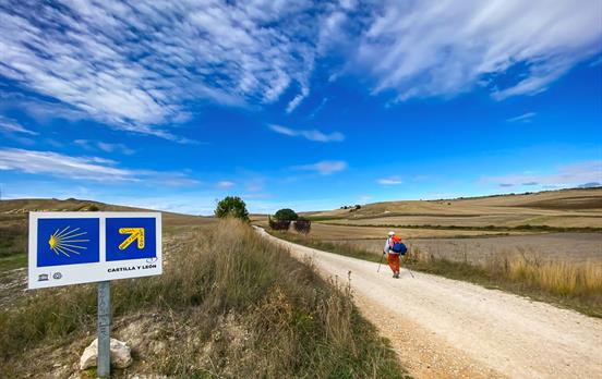 Pilger in Kastilien und Leon