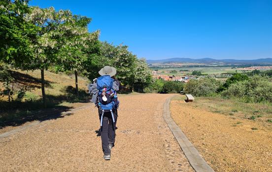 Auf dem Weg nach Astorga.