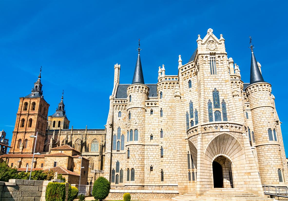 Spannende Architektur in Astorga