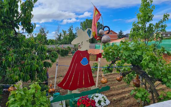 Der Camino ist überall präsent.