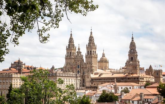 Die Kathedrale von Santiago de Compostela