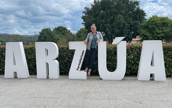 Entspannen Sie in Arzúa.
