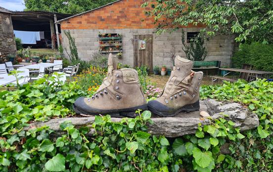 Hat da jemand seine Schuhe vergessen?