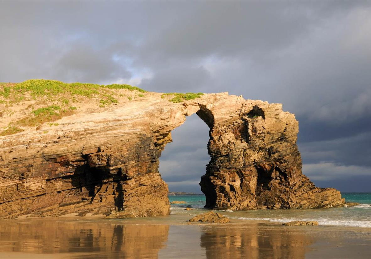 Las Catedrales Beach in Ribadeo
