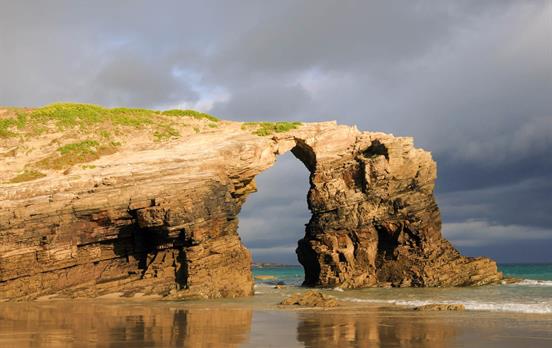 Las Catedrales Beach in Ribadeo