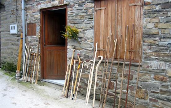 Grab a pilgrim stick to help you on your way