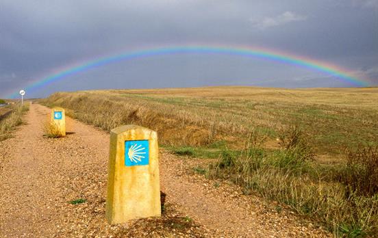 Walk the final stage of the Camino Frances