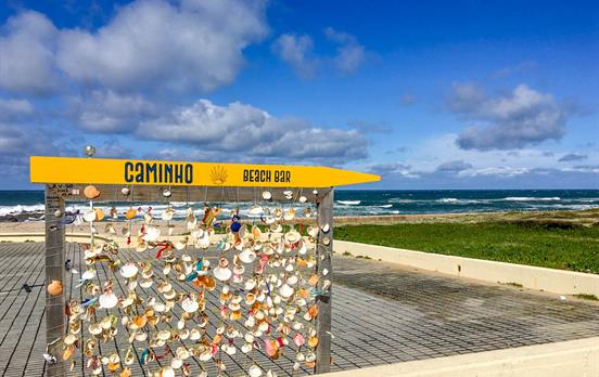 Jakobsmuscheln auf dem Camino.