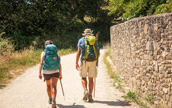 Pilger auf dem Camino